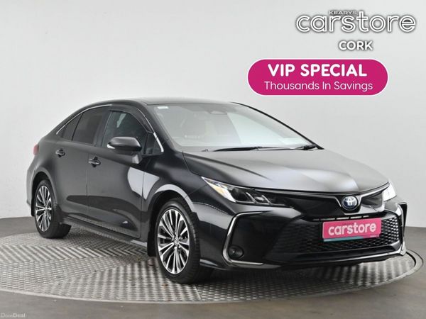 Toyota Corolla Saloon, Petrol Hybrid, 2025, Black
