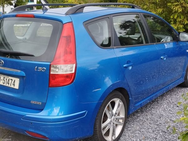 Hyundai i30 Estate, Diesel, 2011, Blue