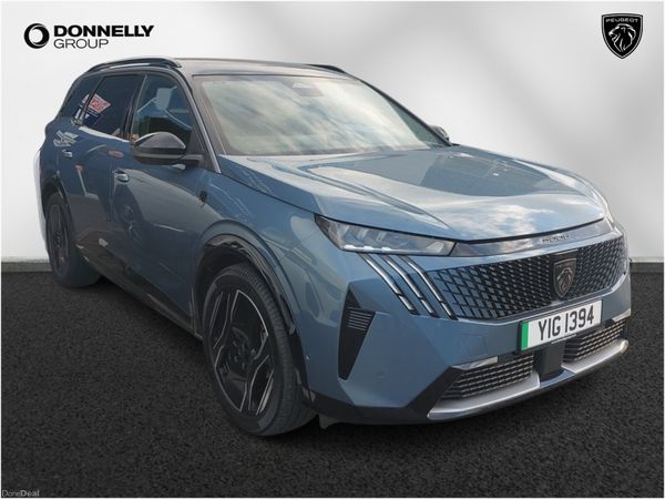 Peugeot 5008 SUV, Electric, 2025, Blue