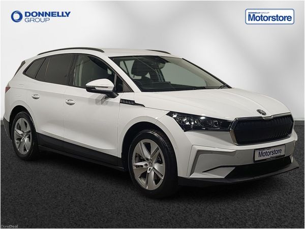 Skoda Enyaq SUV, Electric, 2023, White