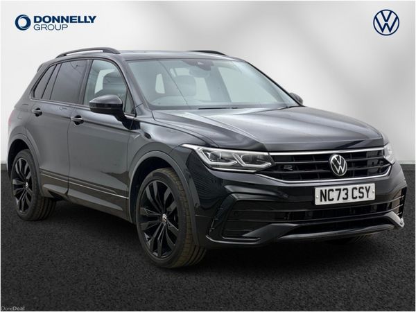 Volkswagen Tiguan Estate, Petrol Hybrid, 2024, Black