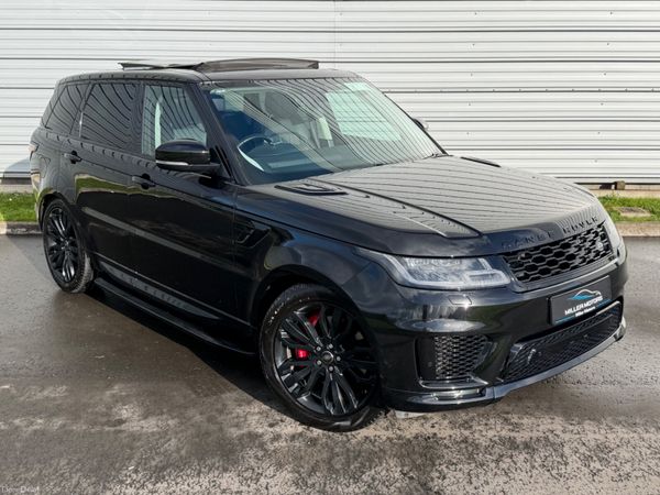 Land Rover Range Rover Sport SUV, Petrol Plug-in Hybrid, 2020, Black