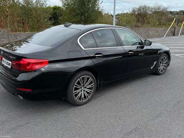 BMW 5-Series Saloon, Diesel, 2017, Black