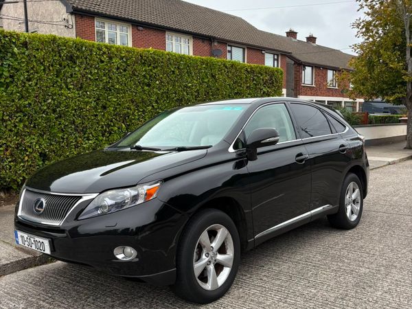 Lexus RX SUV, Petrol Hybrid, 2010, Black