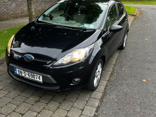 Ford Fiesta Hatchback, Petrol, 2008, Black