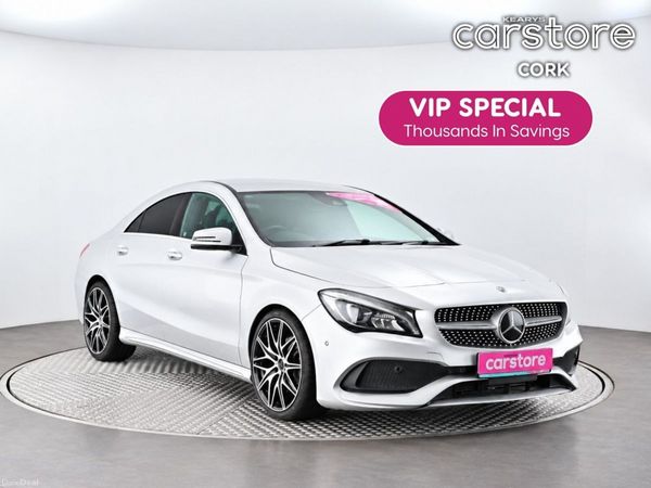 Mercedes-Benz CLA Saloon, Petrol, 2018, Silver