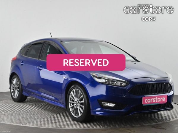 Ford Focus Hatchback, Petrol, 2018, Blue