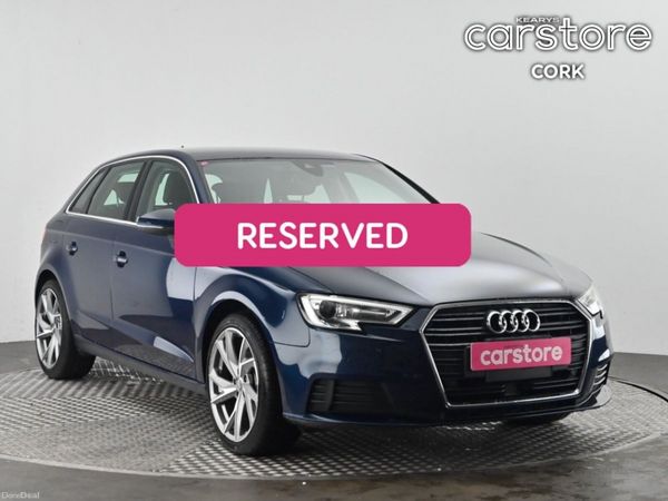 Audi A3 Hatchback, Petrol, 2018, Navy