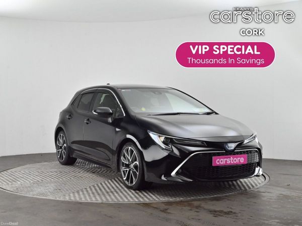 Toyota Corolla Hatchback, Petrol Hybrid, 2021, Black