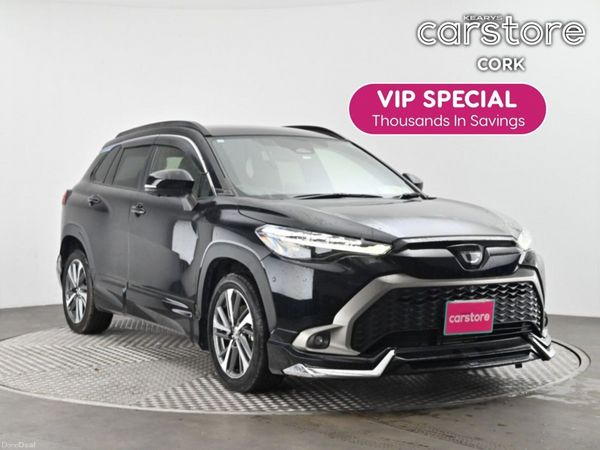 Toyota Corolla Cross SUV, Petrol Hybrid, 2023, Black