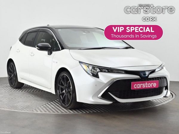 Toyota Corolla Hatchback, Petrol Hybrid, 2019, White