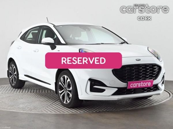 Ford Puma MPV, Petrol Hybrid, 2022, White