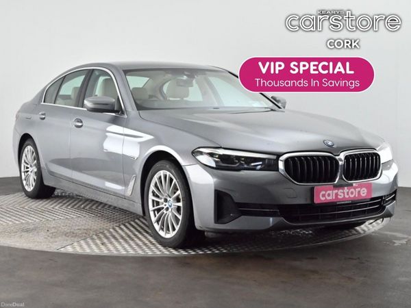 BMW 5-Series Saloon, Petrol Plug-in Hybrid, 2023, Grey