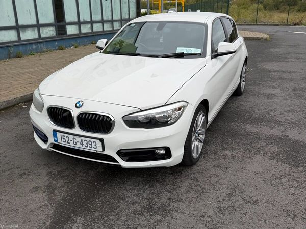 BMW 1-Series Hatchback, Diesel, 2015, White