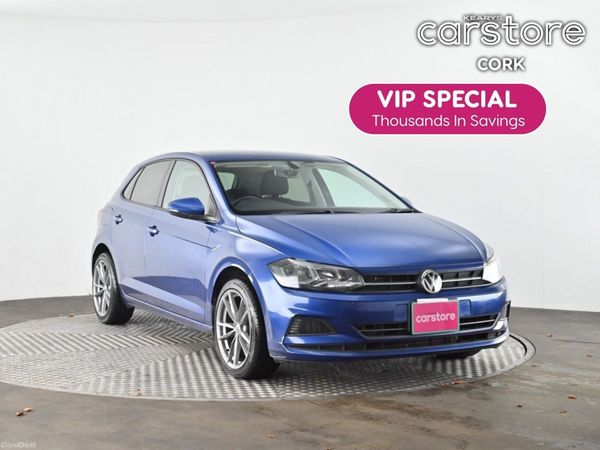 Volkswagen Polo Hatchback, Petrol, 2019, Blue