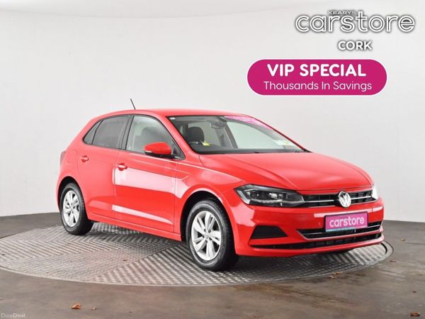 Volkswagen Polo Hatchback, Petrol, 2020, Red