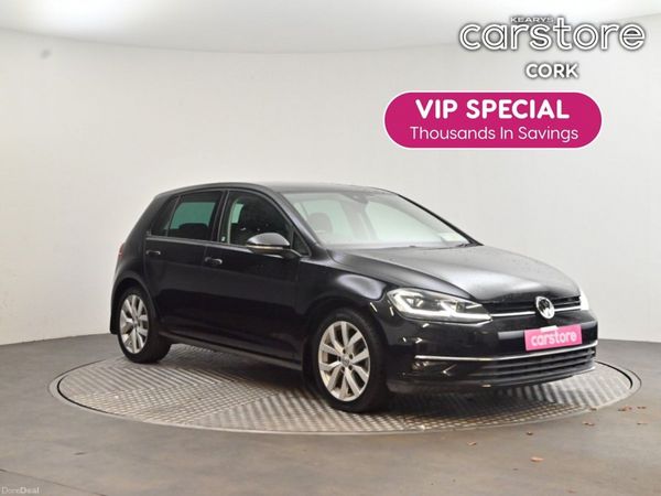 Volkswagen Golf Hatchback, Petrol, 2018, Black