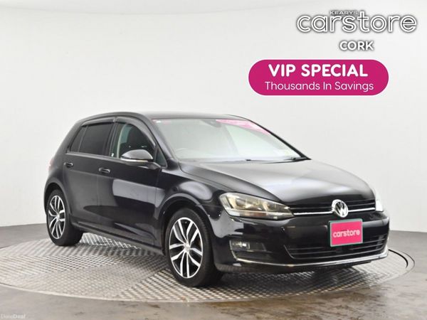 Volkswagen Golf Hatchback, Petrol, 2017, Black