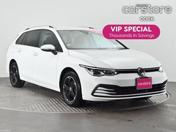 Volkswagen Golf Estate, Petrol, 2022, White
