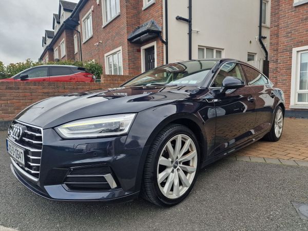 Audi A5 Hatchback, Diesel, 2018, Blue