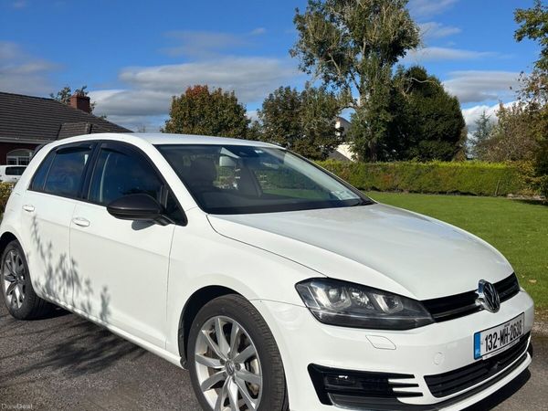 Volkswagen Golf Hatchback, Petrol, 2013, White