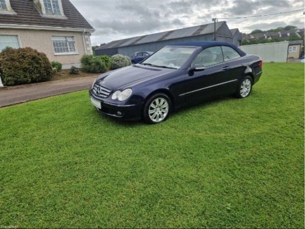 Mercedes-Benz CLK Convertible, Petrol, 2008, Blue