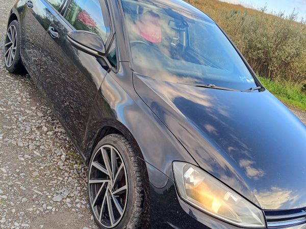 Volkswagen Golf Hatchback, Diesel, 2014, Black