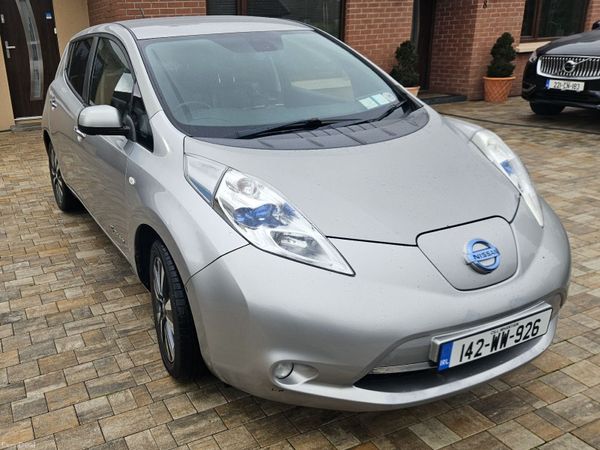 Nissan Leaf Hatchback, Electric, 2014, Silver