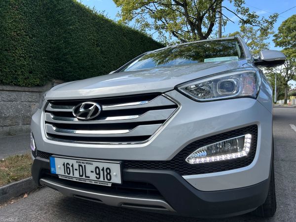Hyundai Santa Fe SUV, Diesel, 2016, Silver