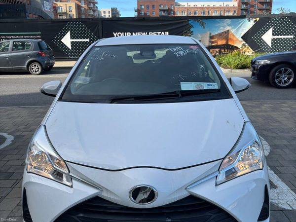 Toyota Vitz Hatchback, Petrol, 2018, White