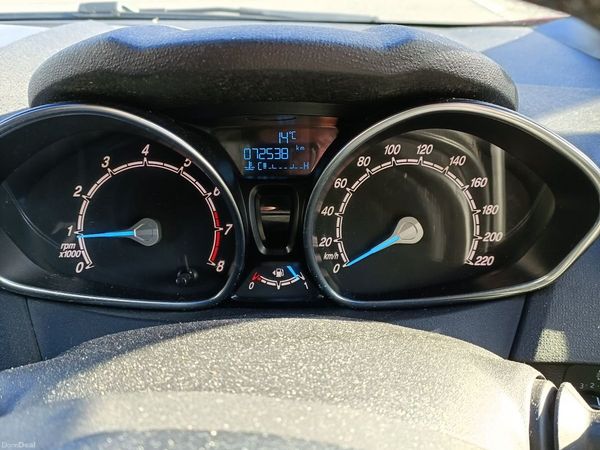 Ford Fiesta Hatchback, Petrol, 2017, Red