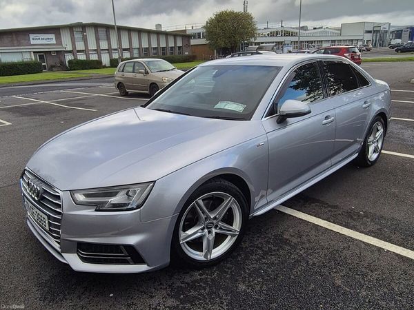 Audi A4 Saloon, Diesel, 2017, Silver