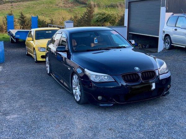 BMW 5-Series Saloon, Diesel, 2008, Black