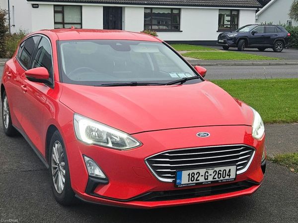 Ford Focus Hatchback, Diesel, 2018, Red