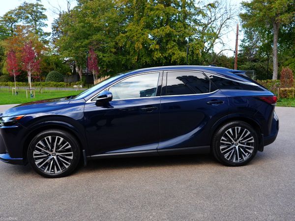 Lexus RX SUV, Petrol Hybrid, 2023, Blue