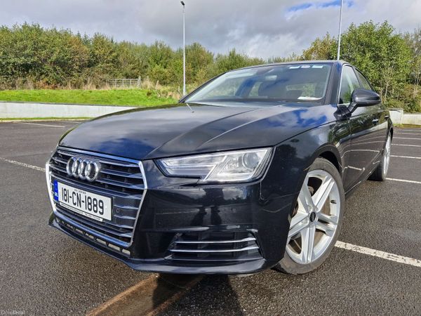 Audi A4 Saloon, Diesel, 2018, Black