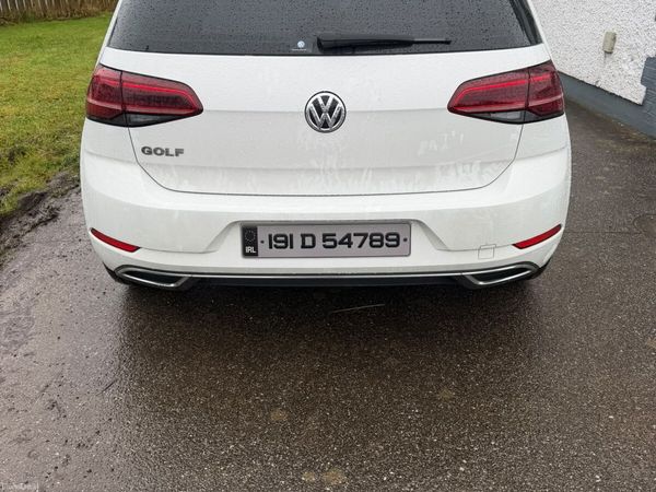Volkswagen Golf Hatchback, Petrol, 2019, White