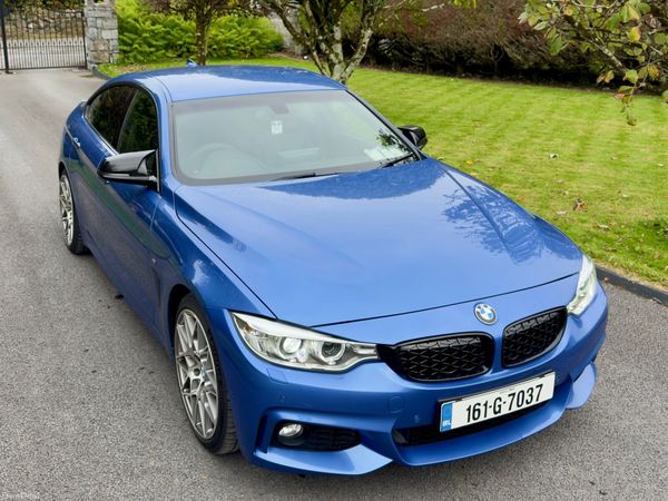 BMW 4-Series Coupe, Petrol, 2016, Blue