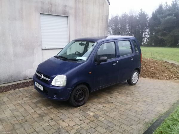 Opel Agila Hatchback, Petrol, 2006, Blue