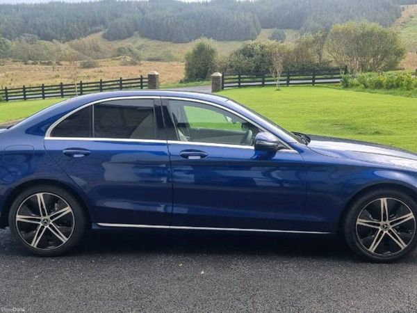 Mercedes-Benz C-Class Saloon, Diesel, 2020, Blue