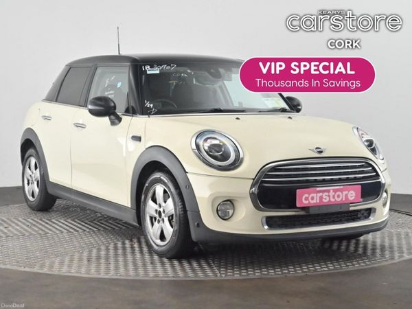 Mini Cooper Hatchback, Petrol, 2018, White