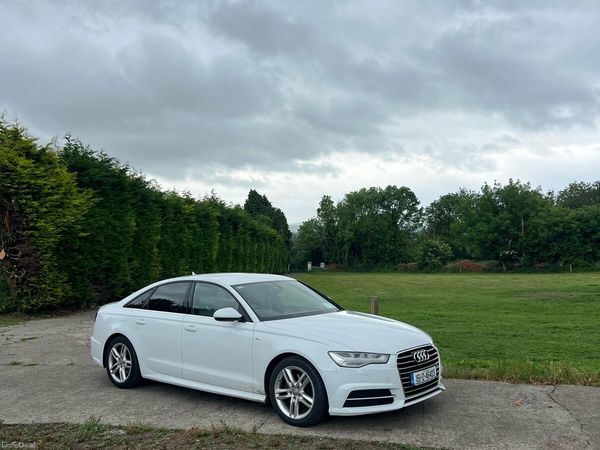 Audi A6 Saloon, Diesel, 2015, White