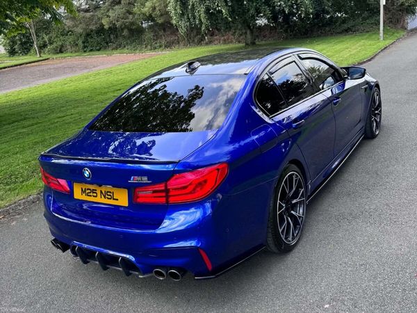 BMW 5-Series Saloon, Petrol, 2019, Blue