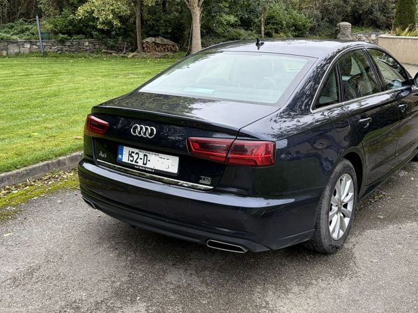 Audi A6 Saloon, Diesel, 2015, Blue