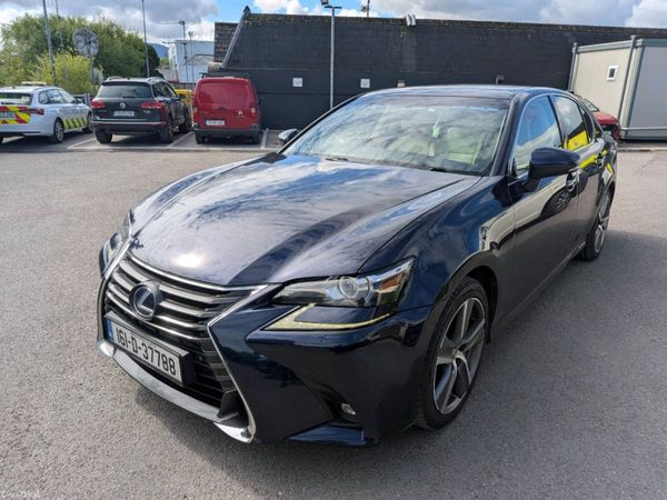 Lexus GS Saloon, Petrol Hybrid, 2016, Blue
