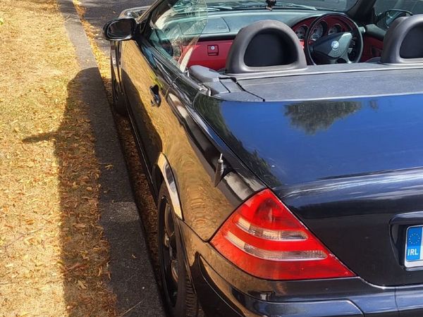 Mercedes-Benz SLK Convertible, Petrol, 2002, Black