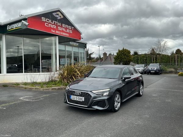 Audi A3 Hatchback, Petrol Hybrid, 2022, Grey