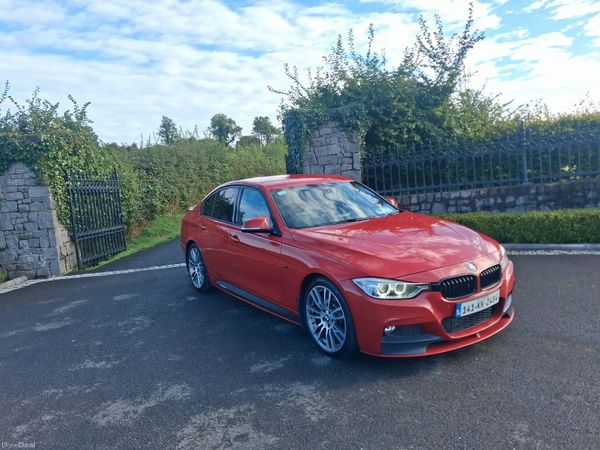 BMW 3-Series Saloon, Diesel, 2014, Red
