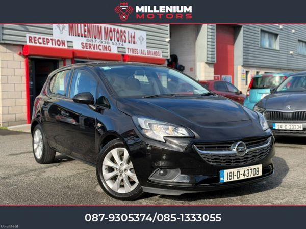Opel Corsa Hatchback, Petrol, 2018, Black