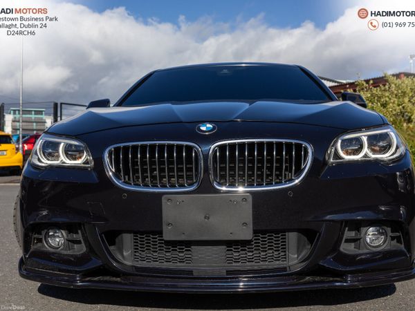 BMW 5-Series Saloon, Diesel, 2017, Black